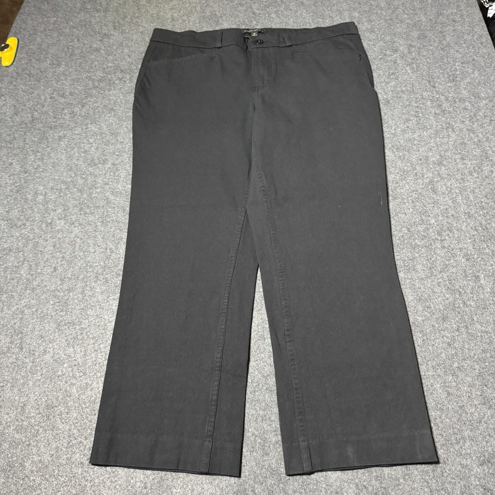 Banana Republic BR Womens Stretch Ankle Crop Trousers Size 12 Preppy Office Work - Picture 1 of 12